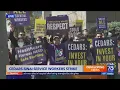 Cedars-Sinai service workers strike