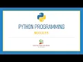 Python Programming - 13