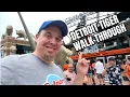 Walking Around Comerica Park in Detroit Detroit Tigers Ballpark Tour