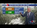 KTBS-3 Shreveport LA 5 pm newscast Patrick Dennis weather segment January 16 2025