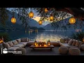 Download Lagu Night Jazz By The Lake | Calm Jazz With Tranquil Natural Sound By The Lake For Calm Ambience, Relax