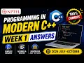 NPTEL Programming in Modern C Week 1 Assignment Answers 2026 July October