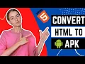 How to Convert HTML to APK Convert html to apk Android APK development