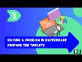3- Solving a problem in HackerRank - Compare the Triplets