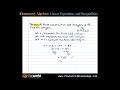 Number Problem sum of 3 consecutive odd integers - Algebra