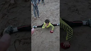 أصغر لاعب باركور ديالى عليكة الذيب  أصغر لاعب باركور ديالى عليكة الذيب