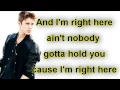 Download Lagu Justin Bieber - Right Here ft. Drake (Lyrics On Screen)