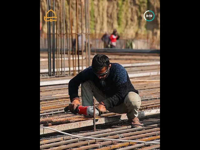⁣مرآب النجف الكبير .. تقدُّم متسارع بإنجاز 10% خلال 180 يومًا من عمر المشروع