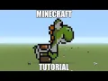 Minecraft Pixel Art Tutorial - Yoshi Super Mario World