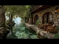 Relaxing Summer Jazz Music For Stress Relief - Peaceful Morning Coffee At Riverside For Focus, St...