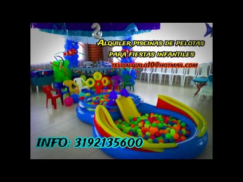 Download MP3 Alquiler piscinas de pelotas fiestas infantiles