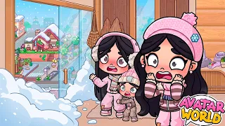 🥶 ¡SOBREVIVIMOS a una TORMENTA de NIEVE !en Avatar World