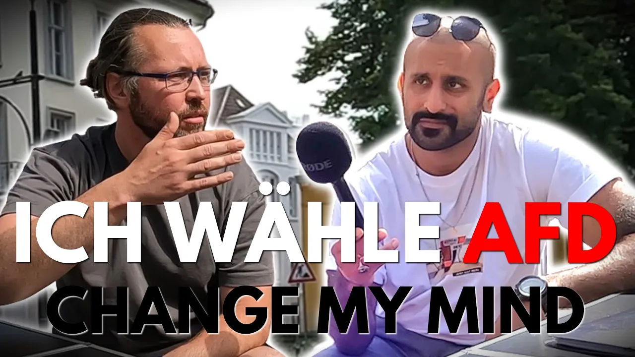 ICH WÄHLE AFD | Change my Mind | Rostock Revolutions