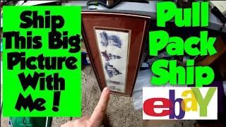 Pull Pack Ship Ebay Including Large Framed Artwork LETS SHIP