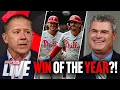 Phillies storm back from 5-0 deficit to beat Twins 7-5 and complete the sweep Phillies PGL