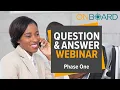 OnBoard Phase One Q A for Payers