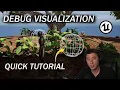 Debug Visualization in Unreal Engine 5 using Draw Debug Tools