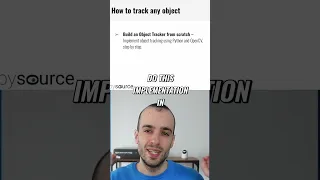 Object Tracking with Python OpenCV