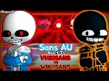 Sans AU React To VHS Sans Vs WIKI Sans Request