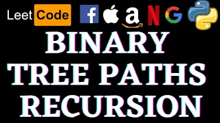 Binary Tree Paths Leetcode Python Solution Python