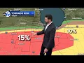 3PM UPDATE severe weather forecast for Chicago Tuesday with risk of hail tornadoes