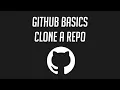 Github Basics Cloning a Repo From Github