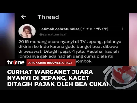 Viral Piala Lomba Nyanyi WNI 'Dipajaki' Rp4 Juta oleh Bea Cukai