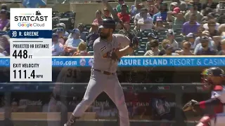 Riley Greene Slow Motion Swing