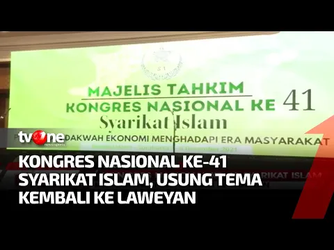 Syarikat Islam Menggelar Kongres Nasional Ke-41 di Solo