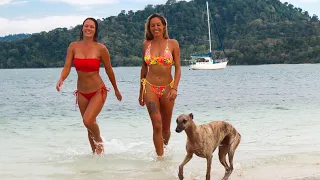 One Month OFF GRID living!! LOCKDOWN Life on a Sailboat… Ep 189