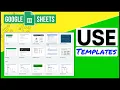 How to Use Google Sheets Templates