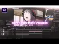 warp skew shake transition tutorial - After Effects