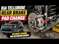 2020 Kia Telluride Rear Brake Job Made EASY No Actuator Disassembly