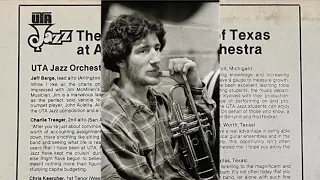 UTA Jazz Orchestra 1980--Studio Musician