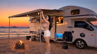🚐 Luxury Camper Van Camping with a Bathroom | 3-Room Motorhome