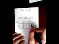 Box Multiplication Method 3rd 4th 5th 6th Grades