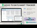 How to track your habits for 75 days using google sheets The Planners Delight