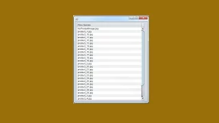 Java - Populate A Jtable With A List Of Files Names From Resource Folder with source code