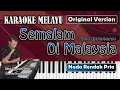 Download Lagu Semalam Di Malaysia | Karaoke Nada Rendah Pria | Victor Hutabarat | Melayu Original Version | SiKeCe
