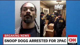 Snoop Dogg Arrested By Feds TMZ Released 2Pac Rico Witness Footage Suspect Captured Near Podcast