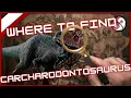 Where To Find The Carcharodontosaurus Spawn Locations Ark Survival Evolved Fjordur Islands More
