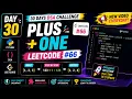 Day 30 Plus One LeetCode 30 Days DSA Challenge Python Solution
