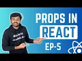Props in React React Ep-5 code io - Tamil