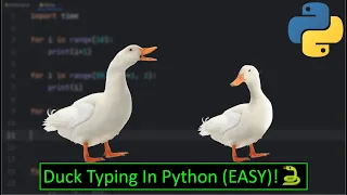 Duck Typing In Python In 4 Minutes
