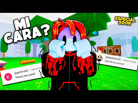 Video Thumbnail: ¿MI CARA? RESPONDO TODO (500K ESPECIAL)