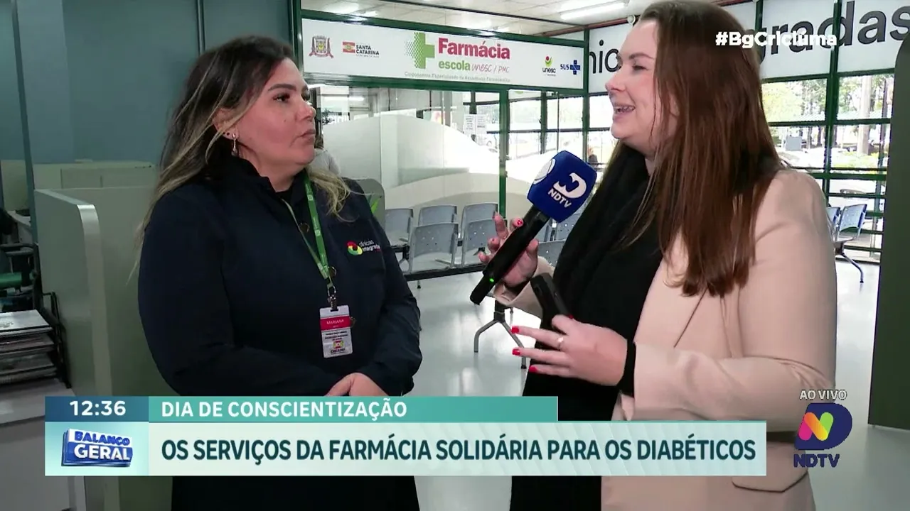 Farmácia Solidária: serviços essenciais para diabéticos em Santa Catarina