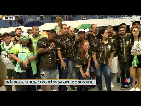 União da Ilha da Magia é a campeã do Carnaval 2023 em Florianópolis