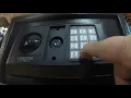 Digital Portable Safe Opening and How to Program Pin Access Codes 37 Union Safe by Harbor Freight