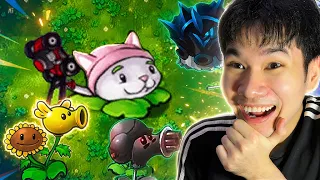 Playing MORE Plant VS Zombie (the hardest level)