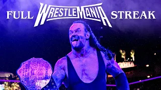 Undertaker s complete WrestleMania Streak